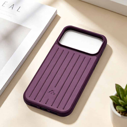 Burgundy Aluminum Phone Case for iPhone 18 Pro Max