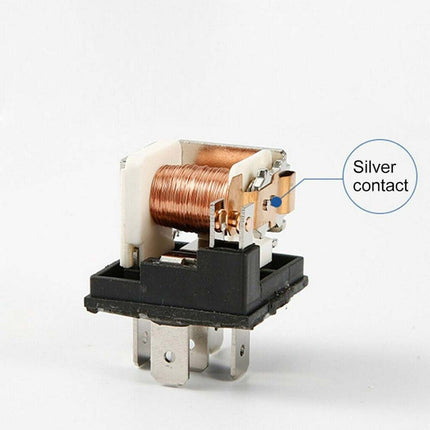 5PCS 24V 40A 4-Pin SPDT Automotive Relay Kit with Wiring Harness Sockets