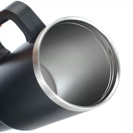 40 oz Insulated Stainless Steel Tumbler with Straw Lid - Leak-Proof Vacuum Flask for Hot & Cold Beverages