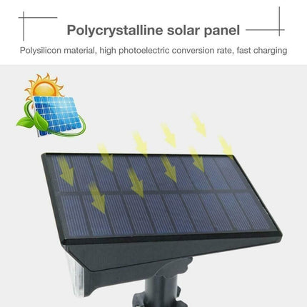 RGB 10 LEDs Solar Garden Lights Outdoor Landscape Yard Lawn Spotlight