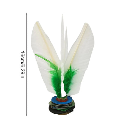 5PCS 16CM Goose Feather Jianzi Foot Kick Sport Shuttlecock