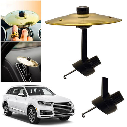 Car Air Vent Clip-On Decoration - Dancing Crash Cymbal Drumstick with Fragrance Diffuser