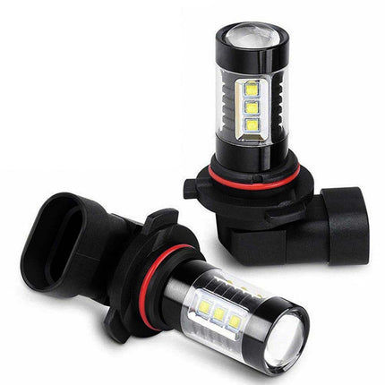 Ultra Bright 9006/HB4 LED Bulbs 2-Pack – 300% Brighter, Plug-and-Play for Headlights & Fog Lights