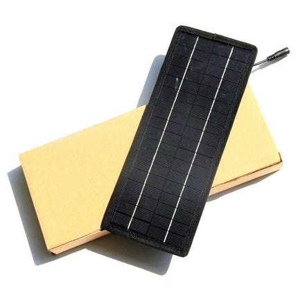 5W 12V Portable Solar Battery Maintainer & Trickle Charger