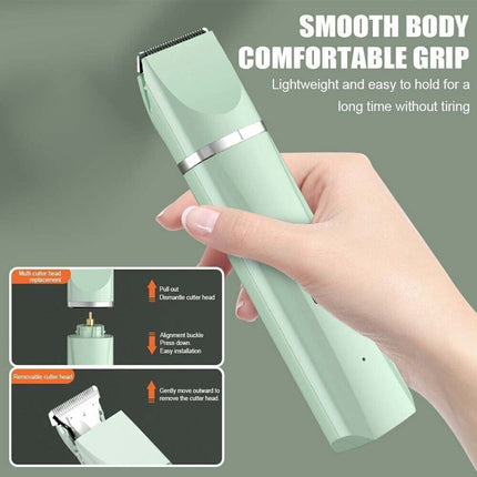 Cordless Professional Pet Hair Trimmer Clipper for Dogs Cats Grooming