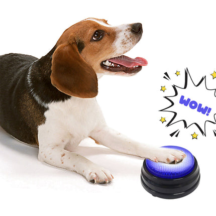 4X Recordable Talking Button Set for Dog Training & Communication