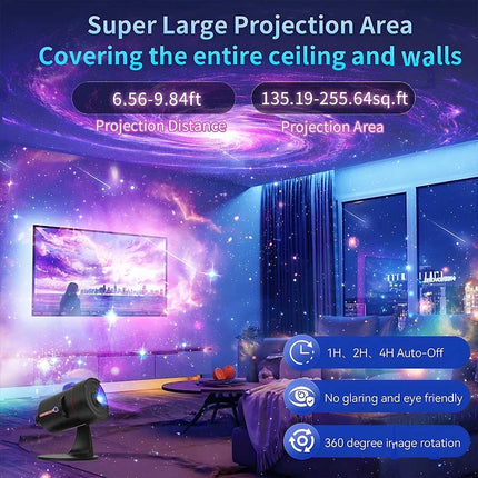 Galaxy Projector Planetarium Night Light for Bedroom Babies Kids Adults
