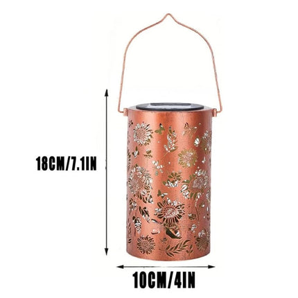 Solar Waterproof Hanging Lantern for Garden Patio Yard