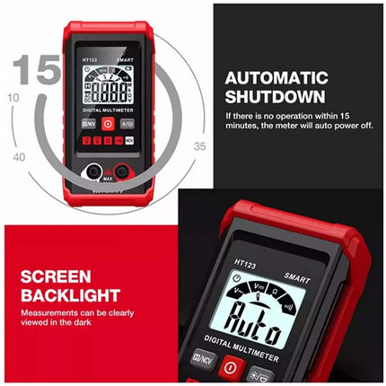 2000 Counts Smart Digital Multimeter Auto-Ranging Voltmeter for Measurement