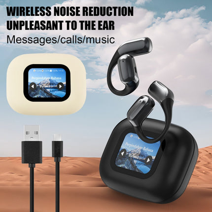 Bluetooth AI Translator Earbuds – 144+ Languages Real-Time Translate