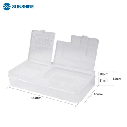 Multi-Functional Storage Box for Mobile Phone Repair Tools & Parts