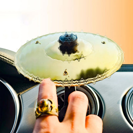 Car Air Vent Clip-On Decoration - Dancing Crash Cymbal Drumstick with Fragrance Diffuser