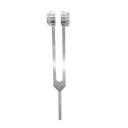 128Hz Tuning Fork & Hammer Kit – Sound Therapy Healing Instrument