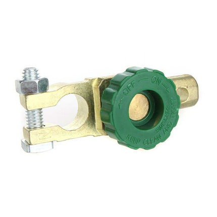 Heavy Duty 17mm Battery Kill Switch - Universal Master Disconnect Isolator for Car Truck Boat Motorcycle