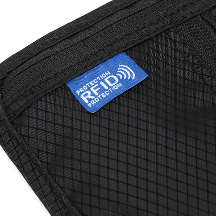 RFID Blocking Travel Wallet | Neck Shoulder Passport Holder Body Document Bag