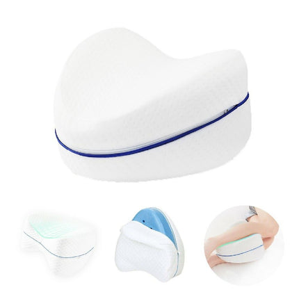 Orthopedic Memory Foam Knee Pillow for Leg & Spine Alignment