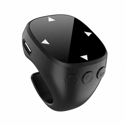 Bluetooth 5.3 Touch Remote Ring for Selfie Page Turner & Scrolling