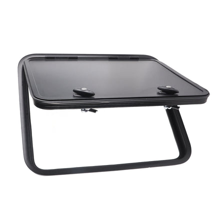 UV-Resistant RV Storage Hatch Door with Lock - Waterproof, Square/Rectangle Design with Rounded Corners