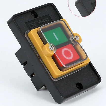 Waterproof On/Off Push Button Switch for Drill Press & Grinder