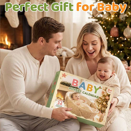 Baby Advent Calendar 2026 24-Day Infant Toy Christmas Countdown BPA Free