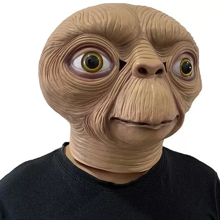 Realistic Latex ET Alien Mask Costume for Party Cosplay & Fancy Dress