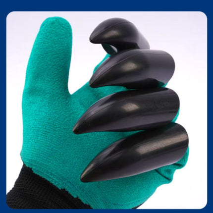 Anti-Slip Gardening Gloves with Claws Wear-Resistant Waterproof for Planting