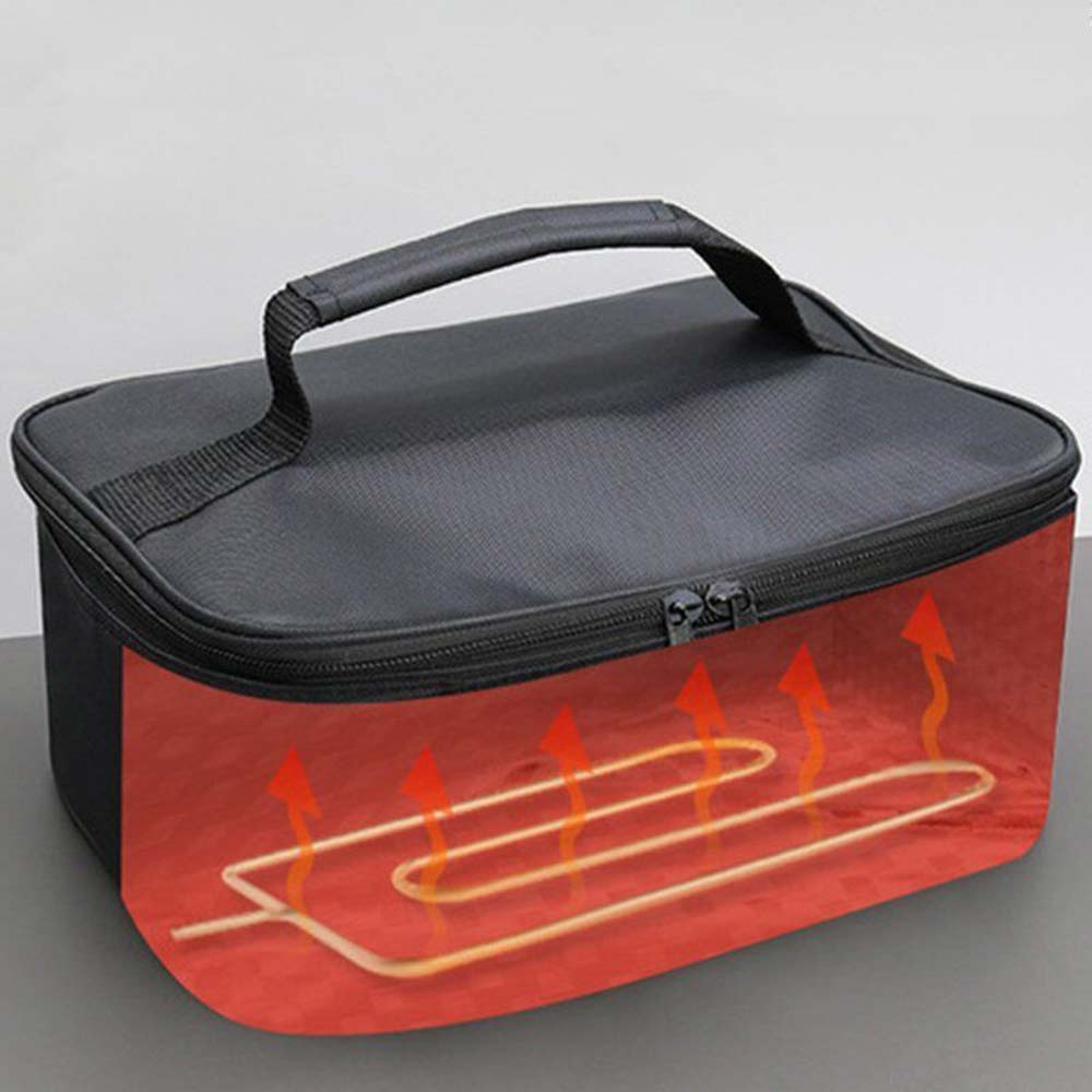 12V Portable Electric Lunch Box: 3-in-1 Car Food Warmer & Heated Meal Container for Home, Office, & Travel