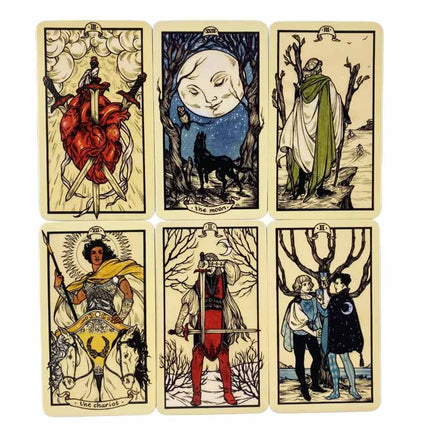 Tarot Cards Divination Deck English Version Classic Edition for Spiritual Reading