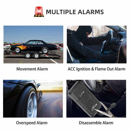 4G LTE Real-Time GPS Tracker for Cars – Magnetic, Waterproof, No Monthly Fee & Anti-Theft Alarm