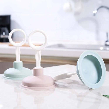 Compact Mini Toilet Plunger Sink Drain Unblocker for Bathroom & Kitchen