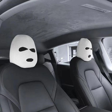 Car seat headgear mask, personalized and funny costume hat