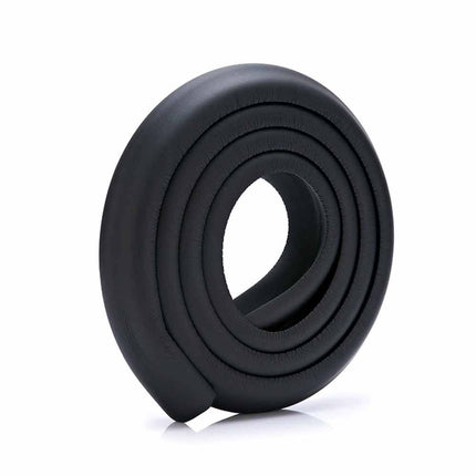 2M Black Baby Safety Foam Table Edge Corner Protector Guard Strip Bumper