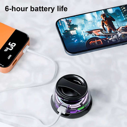 Multifunctional Bluetooth Speaker with Magnetic Stand – Portable Audio