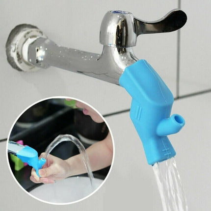 5X Silicone Kitchen Water-Saving Faucet Extender & Nozzle