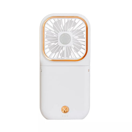 Mini Foldable Neck Fan, USB Rechargeable, Portable for Desk or Handheld Use