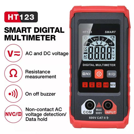 2000 Counts Smart Digital Multimeter Auto-Ranging Voltmeter for Measurement