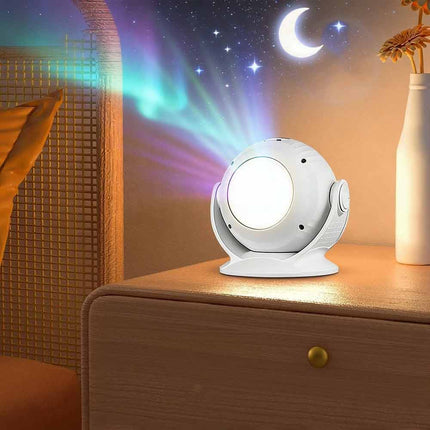 360° Rotating Galaxy Starry Sky Projector Night Light LED Planetarium Lamp