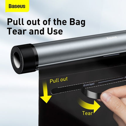 Car Organizer Backseat Storage Bag Trash Bin with 40 Bags