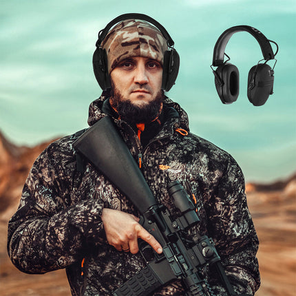 Electronic Noise Reduction Earmuffs for Hunting Shooting