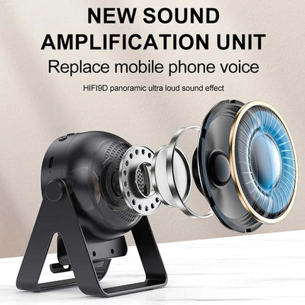 4-in-1 Wireless Induction Bluetooth Speaker Rechargeable with Bracket