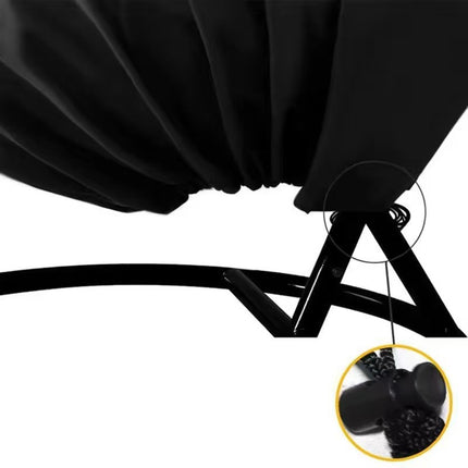 210D Waterproof Oxford Outdoor Hanging Egg Chair Cover – Heavy Duty Dust & Rain Protection, Universal Fit for Patio Garden