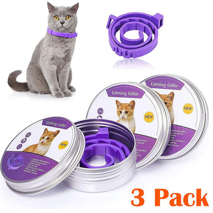 Natural Lavender Cat Calming Collar – Pheromone Relaxation 38cm
