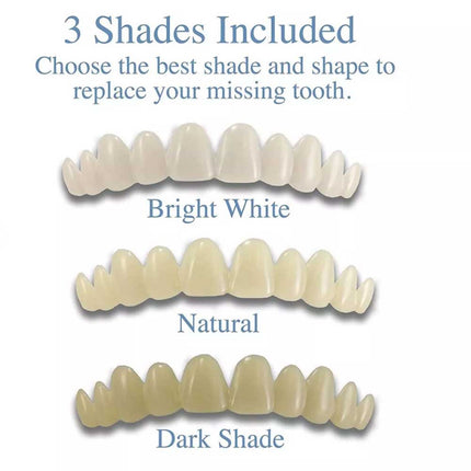 Flex Comfort Fit Temporary Teeth Replacement Top Repair Kit
