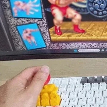 3D Printed Joystick Keycap for WASD Keyboard – Gaming Thumb Stick