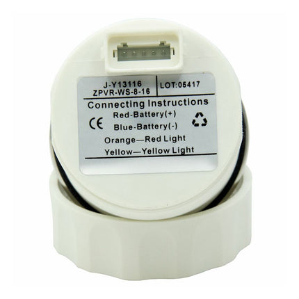 Marine Voltmeter Gauge 8-16V | 52mm Boat & Car Battery Monitor for 12V Systems in Truck, RV, Vehicle