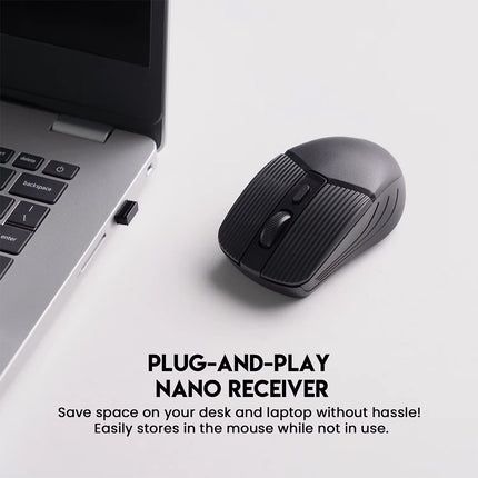 2.4G Slim Wireless Mouse | 3 DPI Optical Sensor for PC/Mac/Laptop