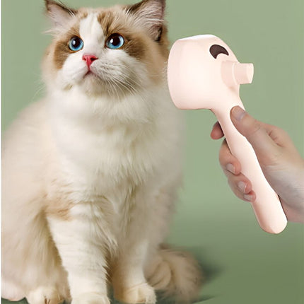 Water Spray Pet Grooming Brush Anti-Shedding Pin Comb for Dogs & Cats