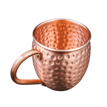 530ML Pure Copper Mug for Moscow Mule, Coffee, Beer & Cocktail at Home