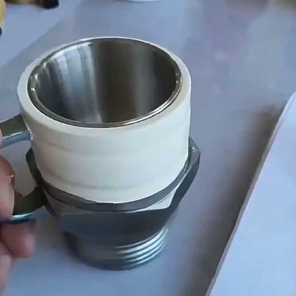 Creative Spark Plug Design Novelty Coffee Mug for Car Enthusiasts