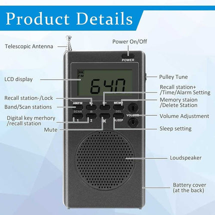 4Pcs Ghost Hunting Kit with 2 LED & Spirit Box Speaker